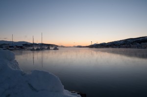 Tromsø, Norvège, 12h le 11 janvier.